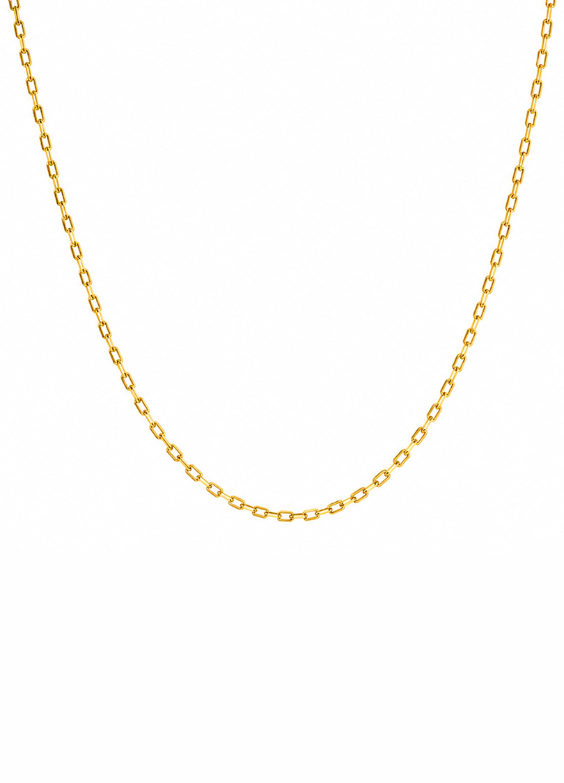 Corrente Dourada Elo Cartier